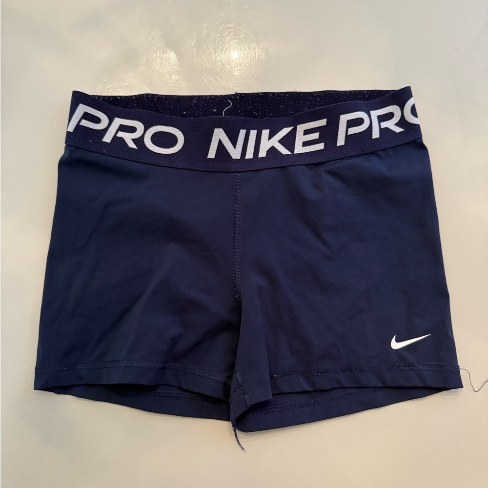 Nike Pro Shorts Women’s Size M Navy